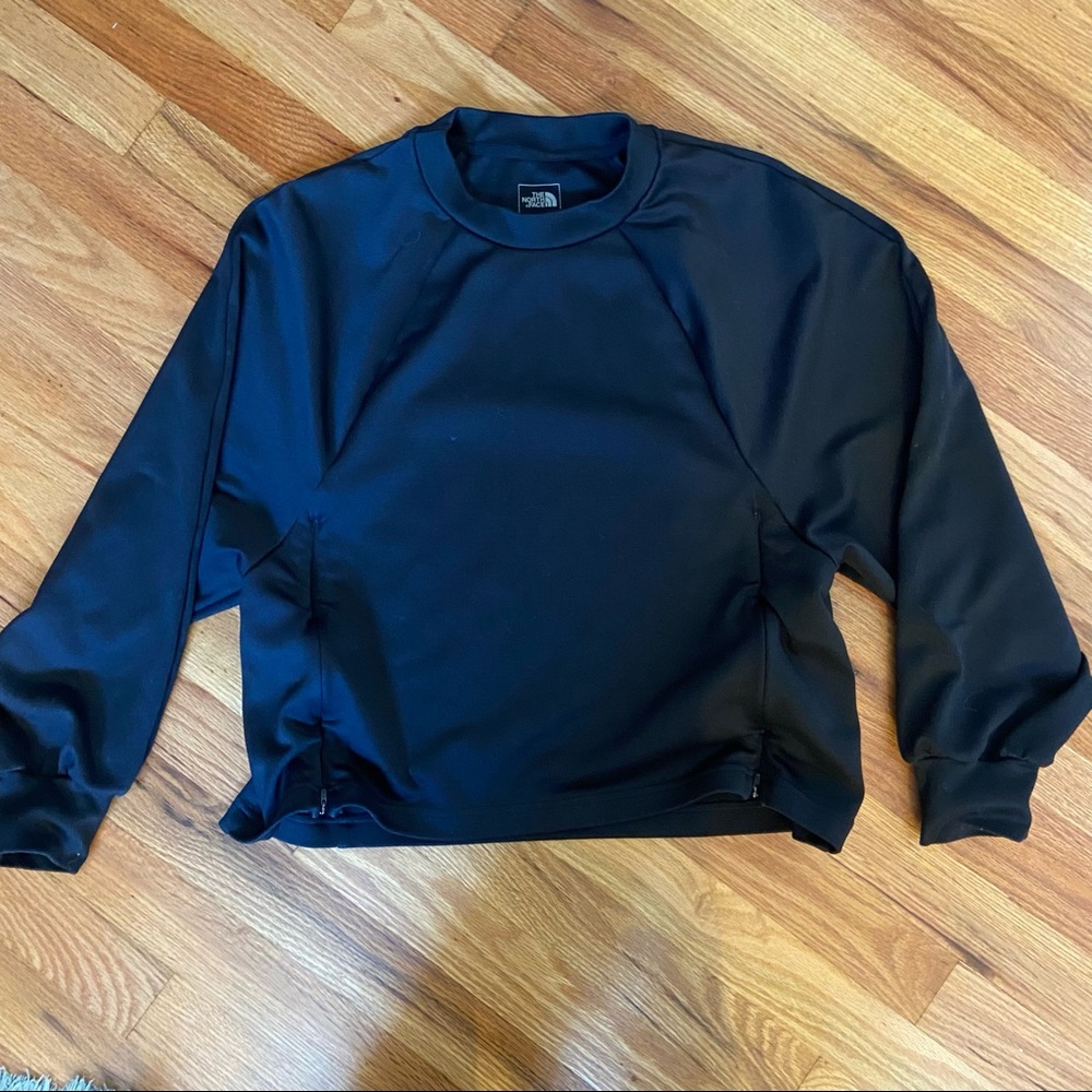 Black The North Face Cropped Crew Neck